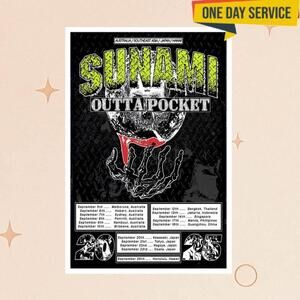 Sunami Outta Pocket September 2025 Event Poster